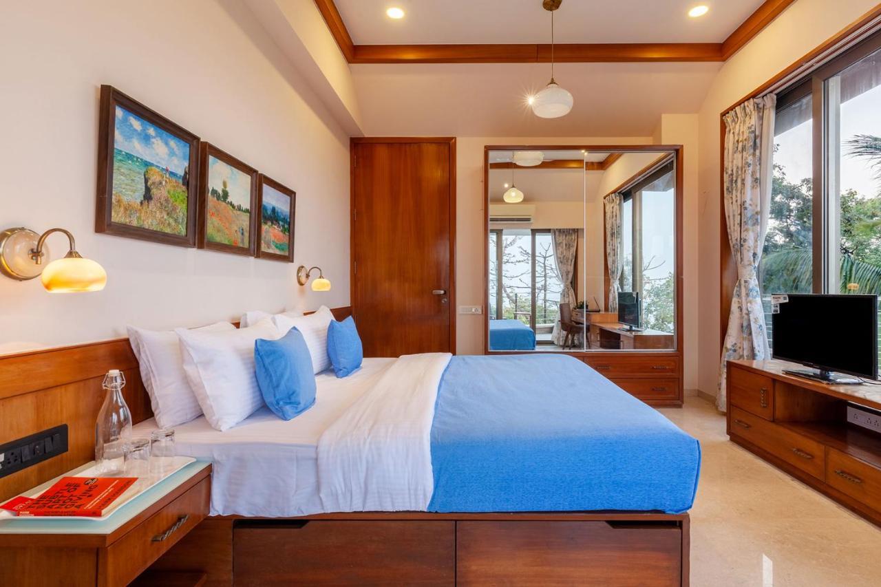 The Blue Horizon By Stayvista - Featuring A Beach-View Villa With A Swimming Pool, Indoor Games, And A Relaxing Balcony Alībāg Eksteriør billede