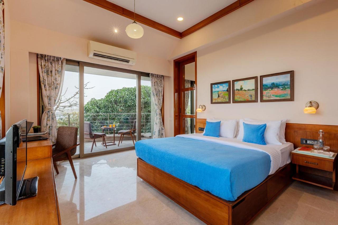 The Blue Horizon By Stayvista - Featuring A Beach-View Villa With A Swimming Pool, Indoor Games, And A Relaxing Balcony Alībāg Eksteriør billede